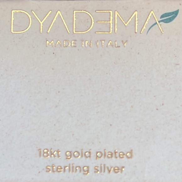 Tiny 18k gold charm - sterling silver, gold plated (not solid gold) religious - Picture 5 of 5